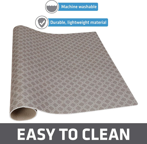 Drymate XL Dish Drying Mat, Oversized (19”x24”), Waterproof & Slip-Resistant for Kitchen Counter