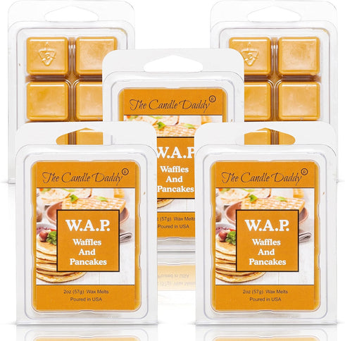 The Candle Daddy W.A.P. - Waffles and Pancakes Scented Melt, Maximum Scent Wax Cubes/Melts, 1 Pack - 2 Ounces