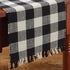 Park Designs Buffalo Check Table Runner, 54''L, Black & Cream