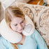 Pavilion Gift Company Special-12 Royal Plush Neck Pillow, 12", Cream