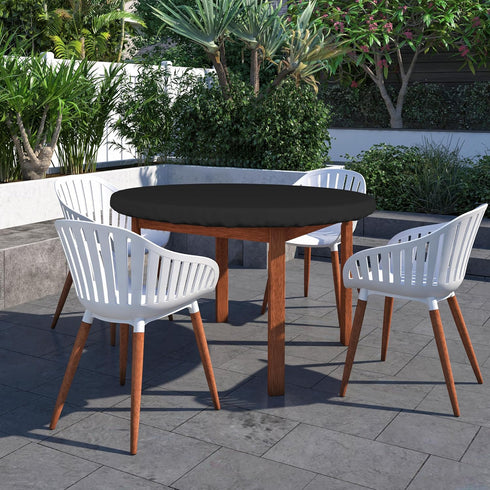 12 Oz (30" 4" Inches, Covers & All Round Table Top Cover, Waterproof UV & Weather Resistant Patio Table Cover, Outdoor
