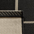 SAFAVIEH Courtyard Collection 2' x 3'7" Black/Cream CY6788 Waterproof Indoor/Outdoor Accent Rug for Patio & Mudroom