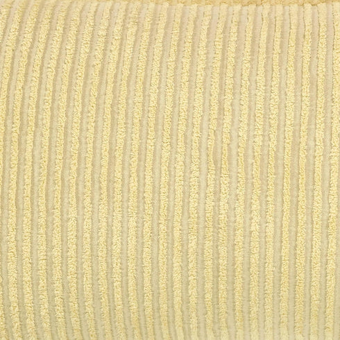 Better Trends Jullian Collection, Super Soft 100% Cotton Tufted Euro Sham, Yellow