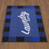 Ottomanson 26" x 35" Laundry Room Rug - Non-Slip Mat for Laundry & Mudroom - Durable and Easy to Clean (Navy)