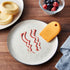 Mercer Culinary Silicone Horseshoe Arch Plating Wedge, 4mm, Orange
