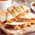 Taco Tuesday Deluxe Electric Quesadilla Maker, 10-inch 6-Wedge with Extra Stuffing Latch, Red