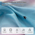 84 Inches 2 W52 L84 XiDi Pink and Purple Curtains Long for Girls Bedroom Panels Blackout Rainbow Nursery Curtains