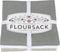 Now Designs Floursack Kitchen Dish Towels, Gray/White/Moonstruck, 20 x 30in, Set of 3