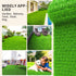 3 5 LOOBANI Realistic Artificial Grass Rug Indoor Outdoor, Dog Grass Mat with Drainage Holes and Replacement Artificial