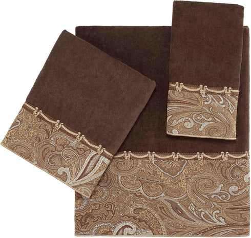 Avanti Linens 17892JAV Bradford Hand Towel, Java, 30.00" x 16.00"