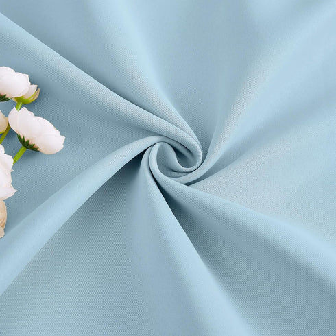 84 Inches 2 52" 84" Melodieux Blue Pom Pom Curtains Long for Bedroom, Living Room Darkening Blackout Boho Curtains