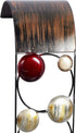 79 Set 2 5"W, 24"H, Deco Metal Solid Wall Sconce, of Brown