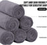 6 Pack 16 28 inches MOONQUEEN Premium Hand Towels - Quick Drying - Microfiber Coral Velvet Highly Absorbent Towels