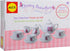 Set, 13 4 4 Alex Chasing Butterflies Ceramic Kids Tea Piece,Includes teacups, saucers, tea pot with lid, sugar bowl