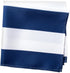 DII Cabana Stripe Outdoor Tabletop Collection, Water Resistant Napkin (Set of 6), Nautical Blue