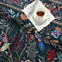 5x7 Rugcomf Area Rugs Vibrant Tree of Life-Patterned Vintage Washable Area Rug Non Slip Low Pile Large Rugs for Living