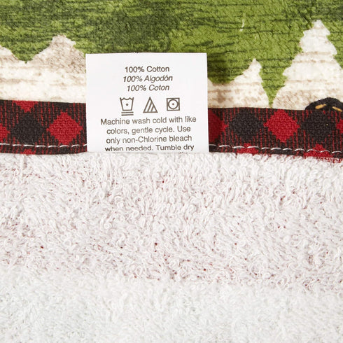 Kay Dee Designs Woodland Bear Terry Kitchen Towel, 16" x 26", Various Designs