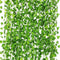 CQURE 12 Pack 84Ft Artificial Ivy Garland, Fake Vines UV Resistant Greenery Leaves for Home Bedroom Party Decor
