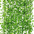 CQURE 12 Pack 84Ft Artificial Ivy Garland, Fake Vines UV Resistant Greenery Leaves for Home Bedroom Party Decor