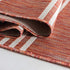 Unique Loom Jill Zarin Outdoor Collection Area Rug - Anguilla (Rust Red/Ivory, 2' 2' x 3' 1' Rectangle)
