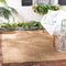 SAFAVIEH Courtyard Collection 2'7" x 5' Area Rug - Gold / Natural, Indoor/Outdoor, Splashproof, Easy Scrubbing