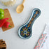 Handmade Spoon Rest, Ceramic Spoon Rest for Stove Top, 10" Dishwasher Safe Spoon Holder for Kitchen Counter,