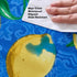 Newbridge Round Vinyl Tablecloth, 70 Inch, Mediterranean Zest Vinyl Flannel Backed Table Cloth with Lemon Print