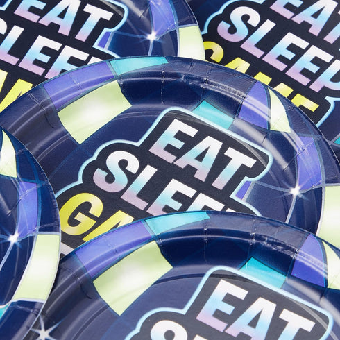 Battle Royal Multicolor Round Paper Plates, 7", Pack Of 8, Durable & Sturdy Party Essential for Themed Events