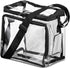 SP HOME GOODS Stadium Approved Clear Tote Bag with Adjustable Strap, See Through Zippered Lunch Bags