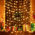 195 6.5 5 8 1 Pack Tuanse LED Curtain Tapestry Lights Backdrop String Lights, x Feet Hanging Fairy Curtain Light