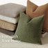 Cozy 12 20 Inch,Green Foindtower Textured Boucle Throw Pillow Covers Accent Solid Lumbar Pillow Cases Soft Decorative