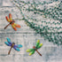 wotieuns 3 Set Metal Dragonfly Wall Decoration, Outdoor Art for Garden Fence, Living Room, and Porch