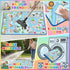 3x5, ABC Rug with Alphabet Animals Numbers Shapes, Kids Rugs for Playroom Non Slip Educational Area Rug for Bedroom
