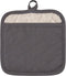 KAF Home Chefs Solid Pot Mitt - Pewter - 100% Cotton, Machine Washable, Made in USA