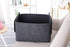 Storage Basket Felt Storage Bin, Collapsible Box Organizer with Carry Handles for Office, Bedroom, Closet, Babies,