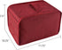 Toaster Cover with 2 Pockets, Red Dust and Fingerprint Protection, Machine Washable, Holds Jam Spreader Knife & Tongs