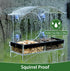 Window Bird Feeders with Strong Suction Cups, Transparent Bird House for Kids and Elderly Viewing