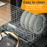 2PCS Heavy Duty Cooling Racks for Cooking and Baking, 10" x 15" Stainless Steel Wire Rack, Oven & Dishwasher Safe