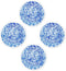 Dinner Plate, 10.25 inch, Blue/White Splatter by Enamelware