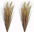 Admired By Nature 28" Artificial Wheat Grain Flowers & Grass Bush for Home Kitchen Office Wedding Fall Décor, Gold