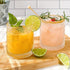Set 6, 10 oz Kate Aspen Beaded Drinking Glasses of Retro Vintage Glassware - Boho Cocktail Water Juice Glasses, Hostess