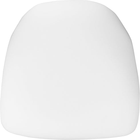 Flash Furniture Hard White Fabric Chiavari Chair Cushion