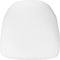 Flash Furniture Hard White Fabric Chiavari Chair Cushion