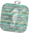 3dRose Pot Holder, Rustic Weathered Coastal Nautical Seahorse for Beach Decor