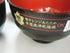 Japanese Miso Soup Cup Bowls, 4 Sets, Microwave and Dishwasher Safe, Made in Japan Washoku Tableware