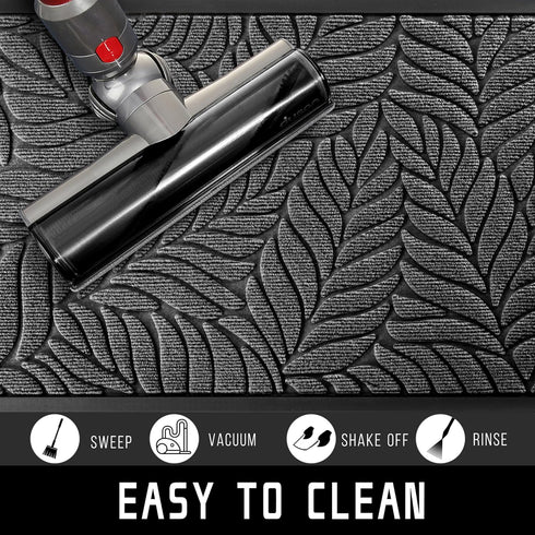 Yimobra Door Mats Outdoor Indoor | Heavy Duty Non Slip Welcome Mats for Front Door | Easy Clean Outside Doormats