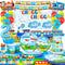 Generic Chugga Chugga Two Two Party Decorations, 16 Guests Train Party Tableware Decorations