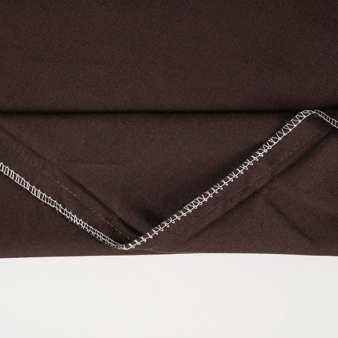 BEDSUM Microfiber Queen Pillowcases, Set of 2, Soft Wrinkle Resistant with Envelope Closure, 20x30 inches, Dark Brown