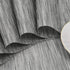 SHACOS Small Round Table Placemats Set of 4 - Wedge Placemats, Heat Resistant Woven Vinyl Table Mats (Silver Gray)