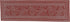 Heritage Lace Oak Leaf Runner - 14x48, Dark Paprika